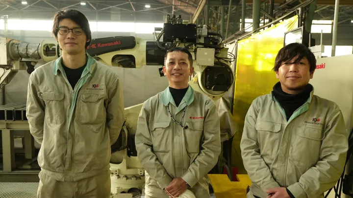 KH Facilityic Co., Ltd.大型钢材的焊接和切割